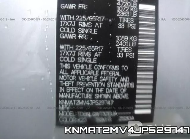 KNMAT2MV4JP529747 фото 9