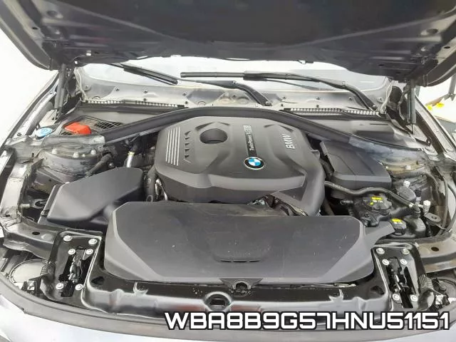 WBA8B9G57HNU51151 фото 8