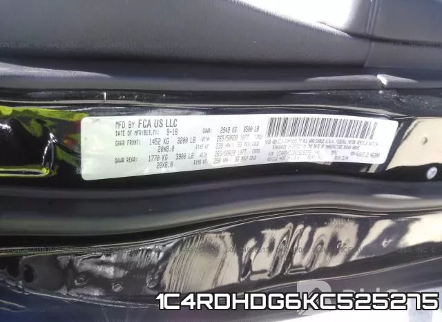 1C4RDHDG6KC525275 фото 9
