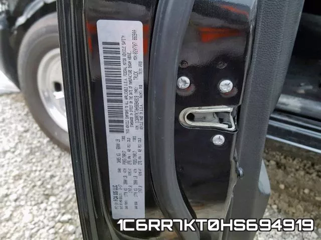1C6RR7KT0HS694919 фото 2