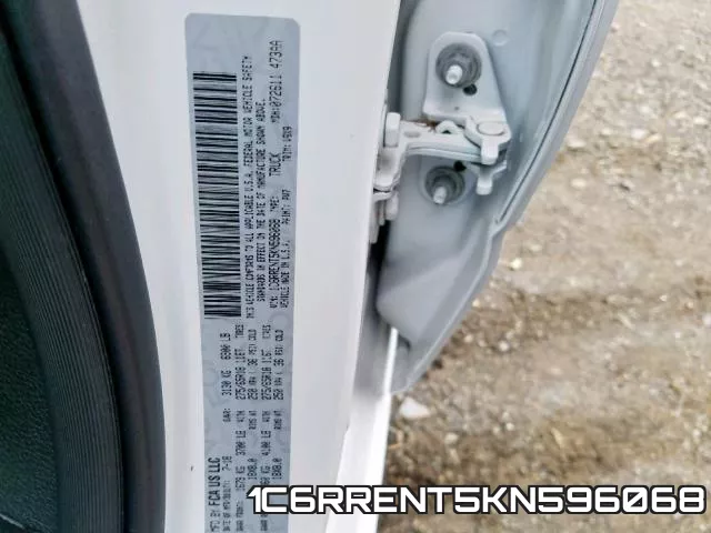 1C6RRENT5KN596068 фото 2
