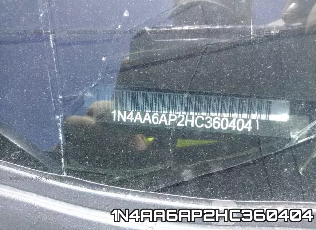 1N4AA6AP2HC360404 фото 10