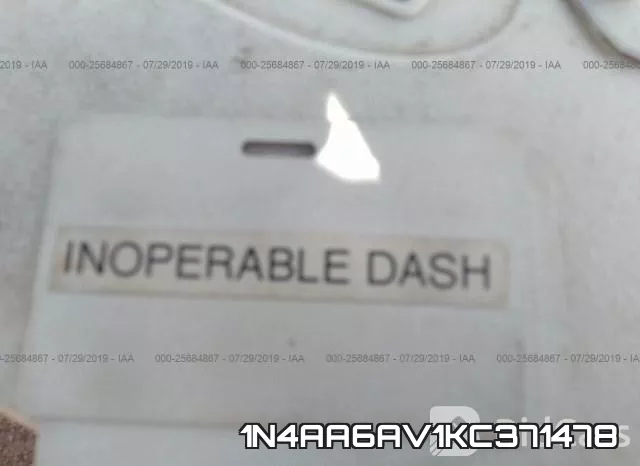 1N4AA6AV1KC371478 фото 8