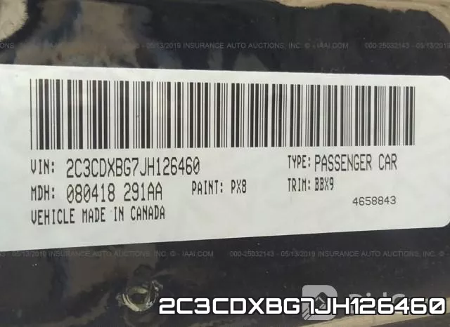 2C3CDXBG7JH126460 фото 10