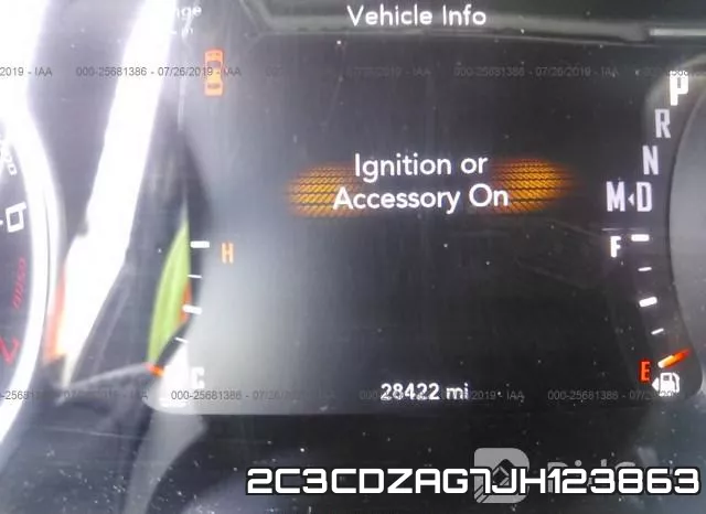 2C3CDZAG7JH123863 фото 8