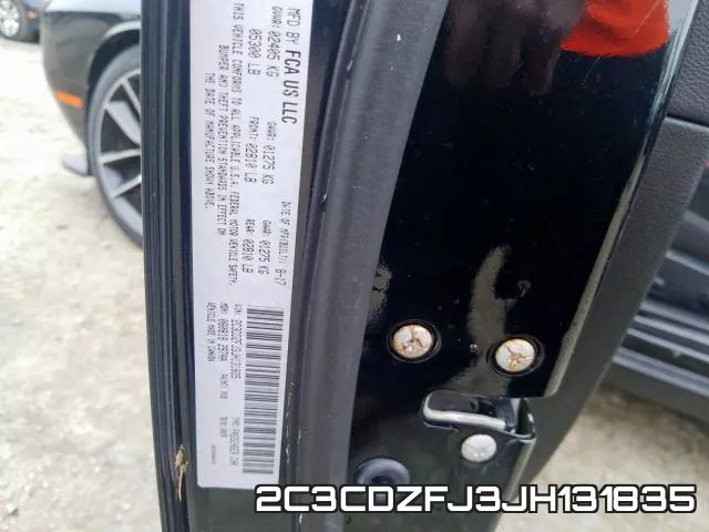 2C3CDZFJ3JH131835 фото 2