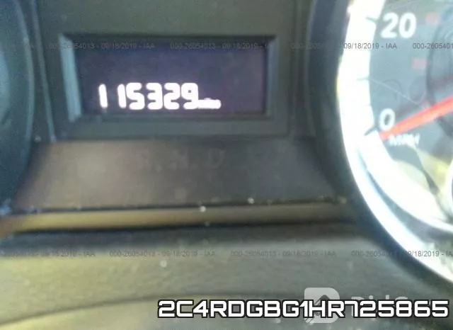 2C4RDGBG1HR725865 фото 8