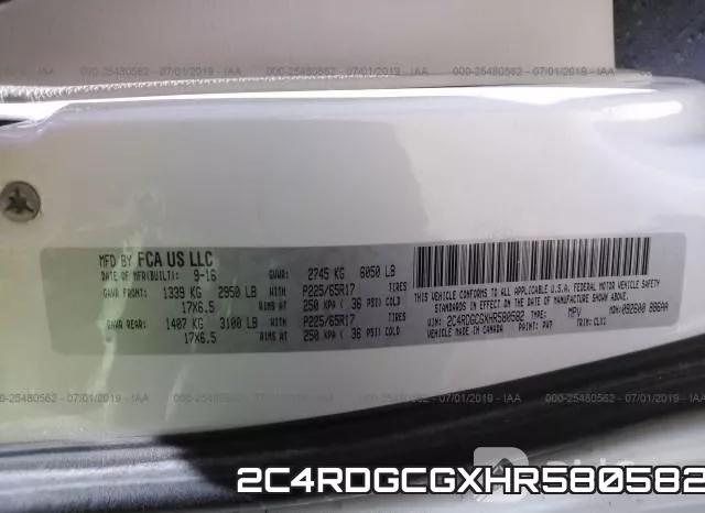 2C4RDGCGXHR580582 фото 10