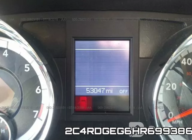 2C4RDGEG6HR699386 фото 8