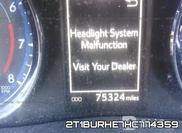 2T1BURHE7HC774359 фото 8