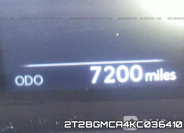2T2BGMCA4KC036410 фото 8