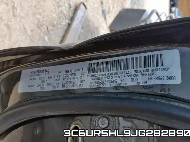 3C6UR5HL9JG282890 фото 2