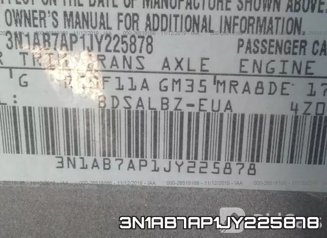 3N1AB7AP1JY225878 фото 10