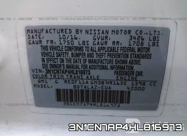3N1CN7AP4HL816973 фото 10