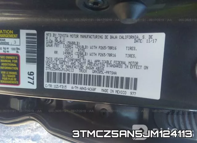 3TMCZ5AN5JM124113 фото 10