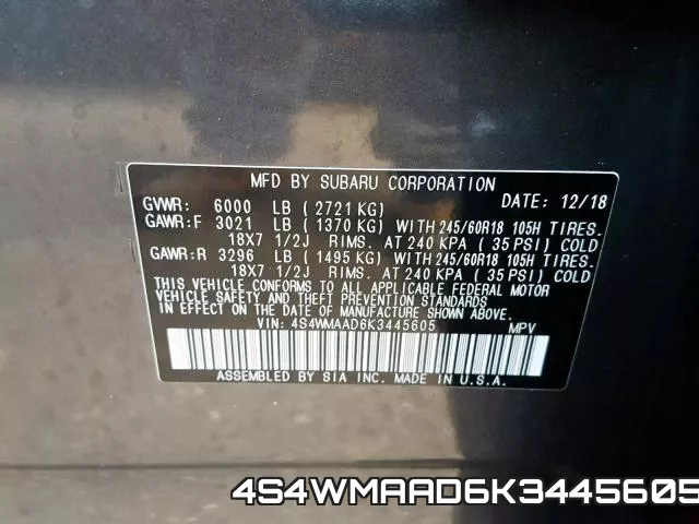 4S4WMAAD6K3445605 фото 2