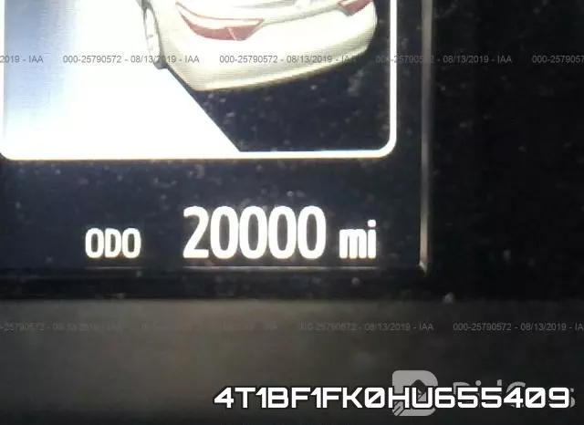 4T1BF1FK0HU655409 фото 8