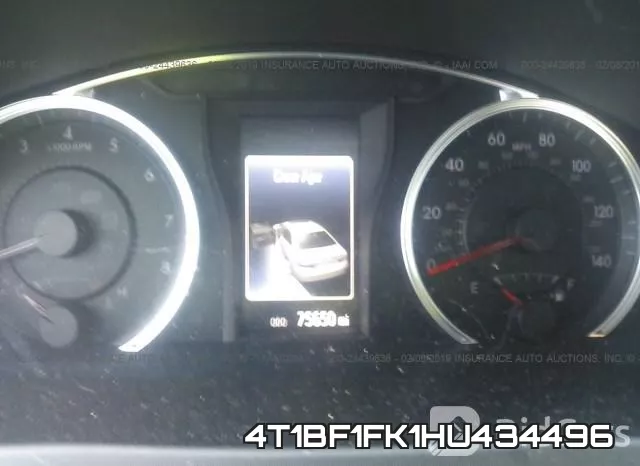 4T1BF1FK1HU434496 фото 8