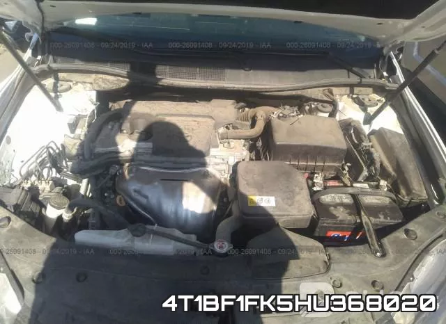4T1BF1FK5HU368020 фото 2