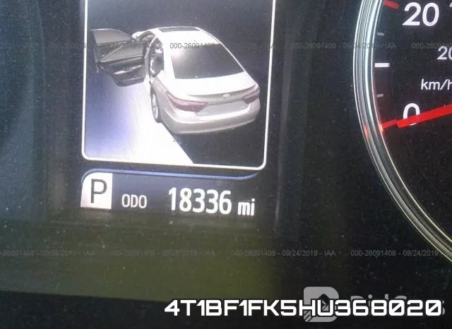 4T1BF1FK5HU368020 фото 8
