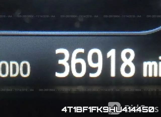 4T1BF1FK9HU414450 фото 8