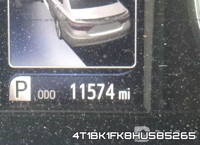 4T1BK1FK8HU585265 фото 8