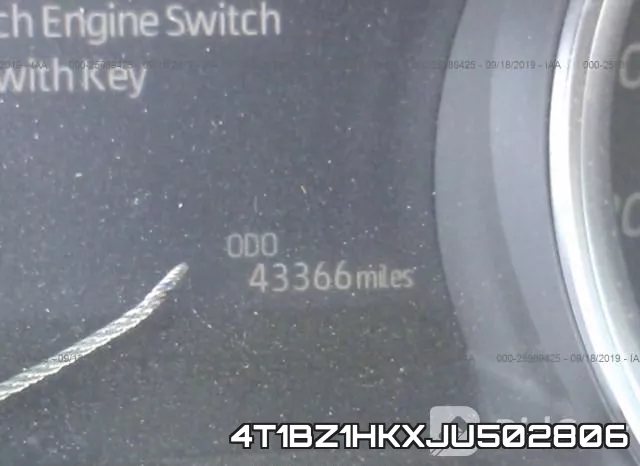 4T1BZ1HKXJU502806 фото 8