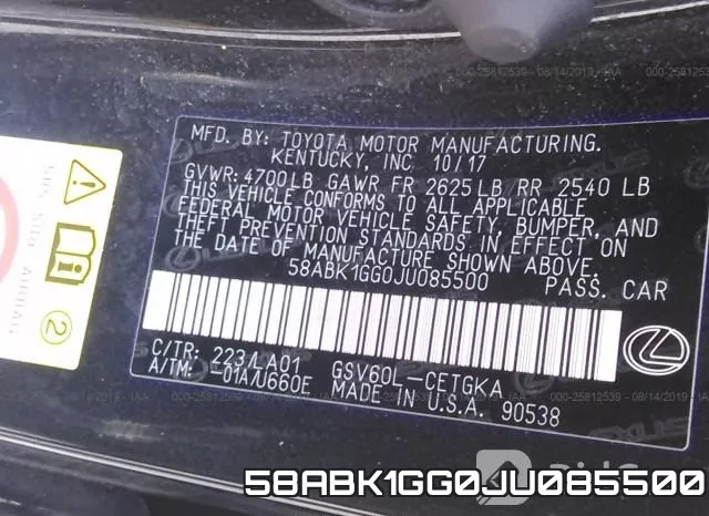 58ABK1GG0JU085500 фото 10