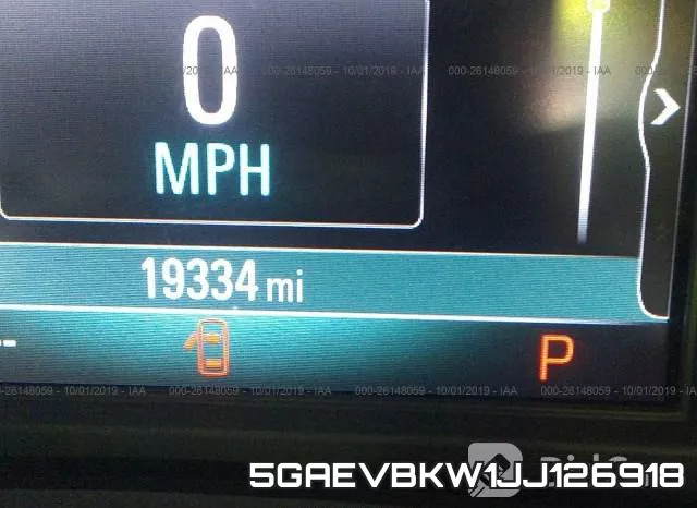 5GAEVBKW1JJ126918 фото 8