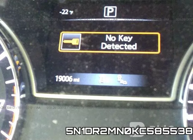 5N1DR2MN0KC585538 фото 8
