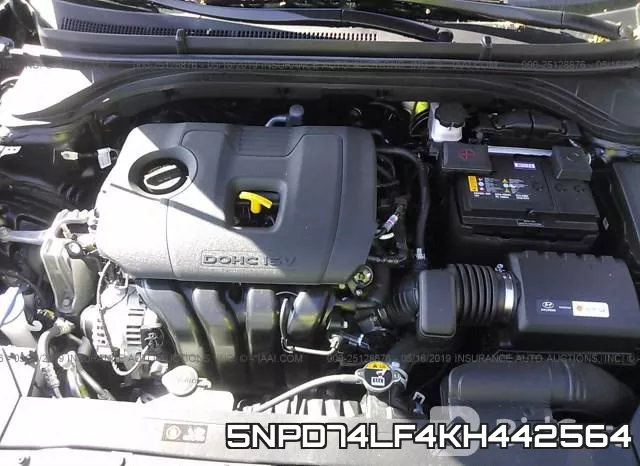 5NPD74LF4KH442564 фото 2