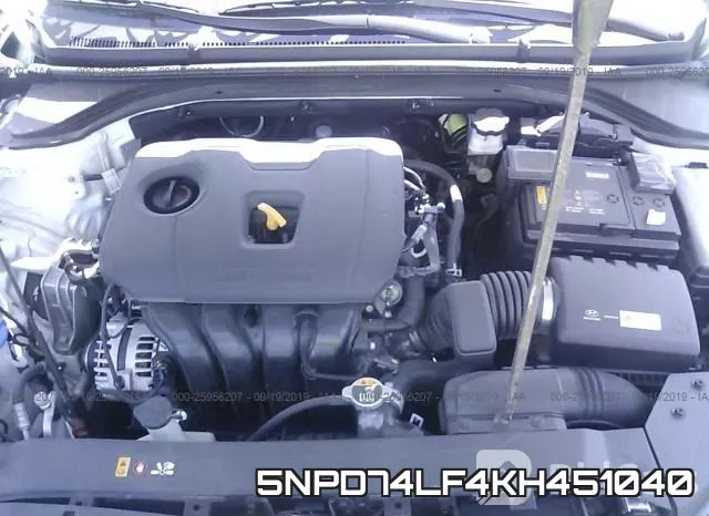 5NPD74LF4KH451040 фото 2
