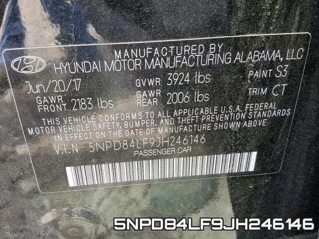 5NPD84LF9JH246146 фото 2
