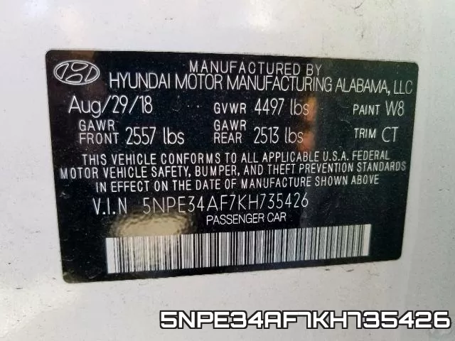 5NPE34AF7KH735426 фото 2