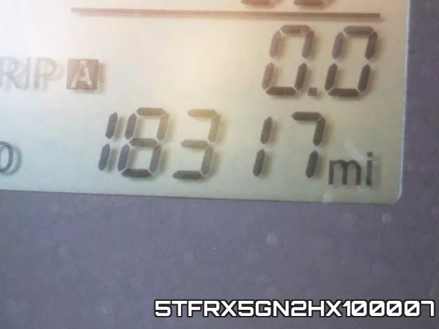 5TFRX5GN2HX100007 фото 9