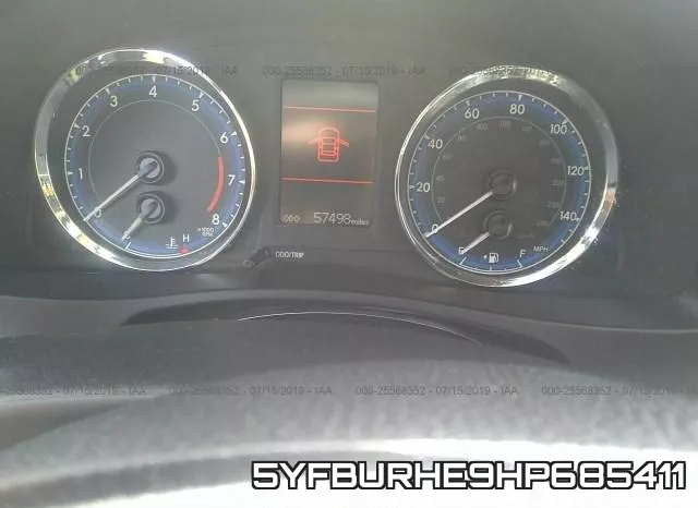 5YFBURHE9HP685411 фото 8