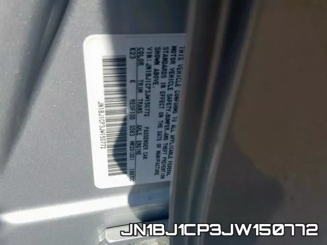 JN1BJ1CP3JW150772 фото 2
