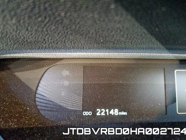 JTDBVRBD0HA002724 фото 9