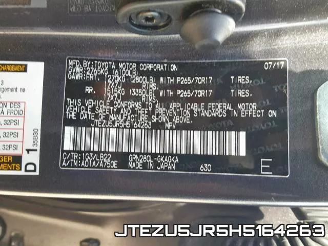 JTEZU5JR5H5164263 фото 2