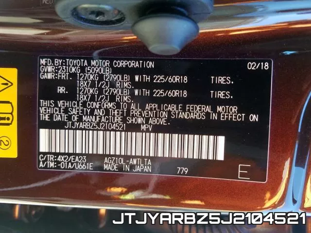 JTJYARBZ5J2104521 фото 2