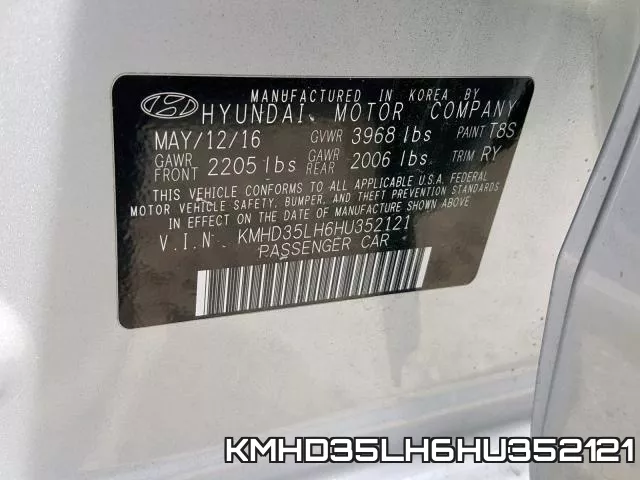 KMHD35LH6HU352121 фото 2