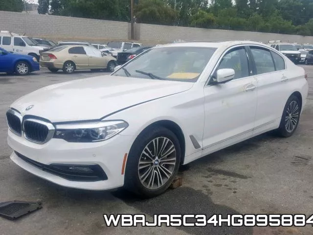 WBAJA5C34HG895884 фото 3