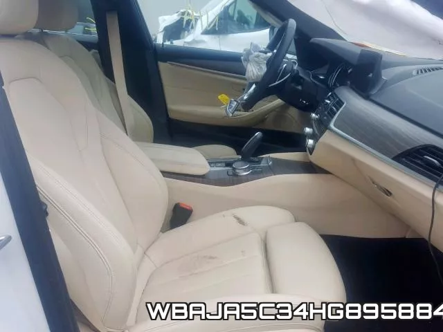 WBAJA5C34HG895884 фото 6