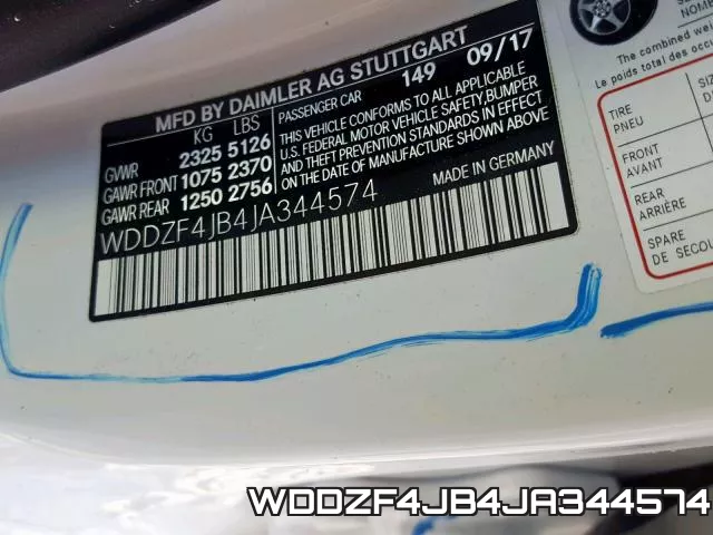 WDDZF4JB4JA344574 фото 2