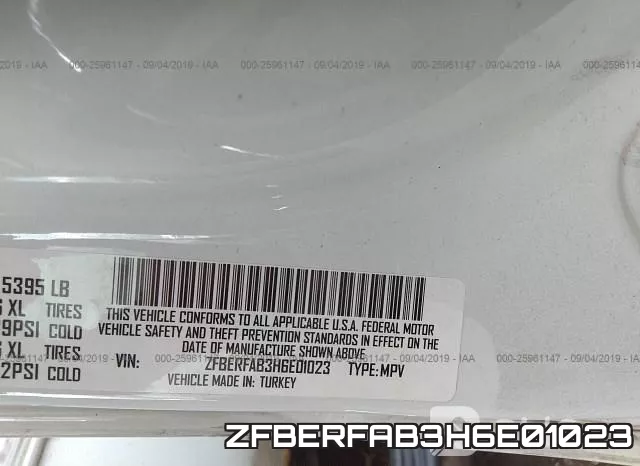 ZFBERFAB3H6E01023 фото 10