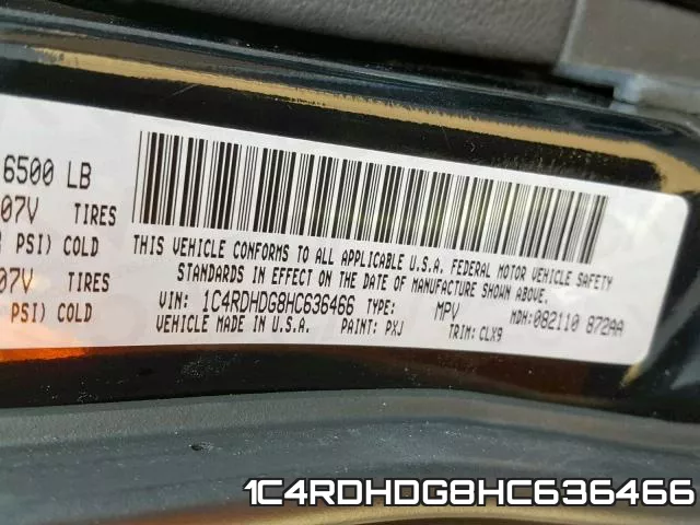 1C4RDHDG8HC636466 фото 2