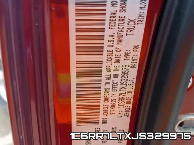 1C6RR7LTXJS329975 фото 2