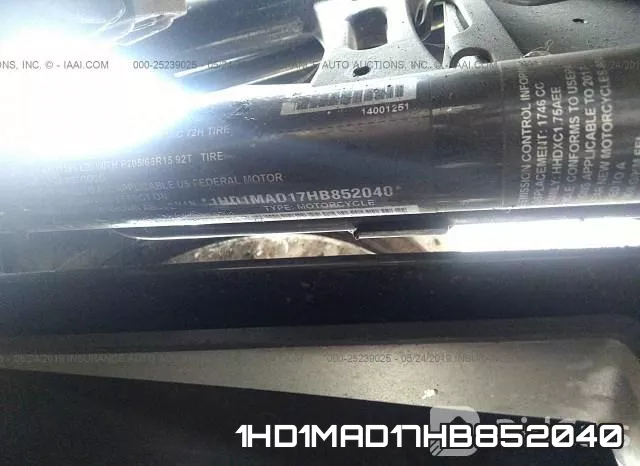 1HD1MAD17HB852040 фото 2