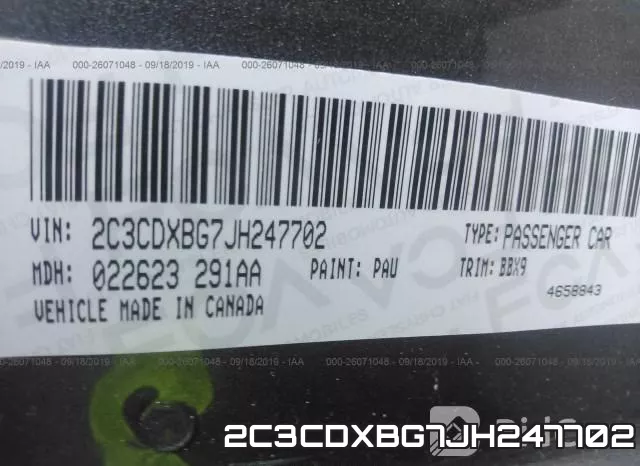 2C3CDXBG7JH247702 фото 10