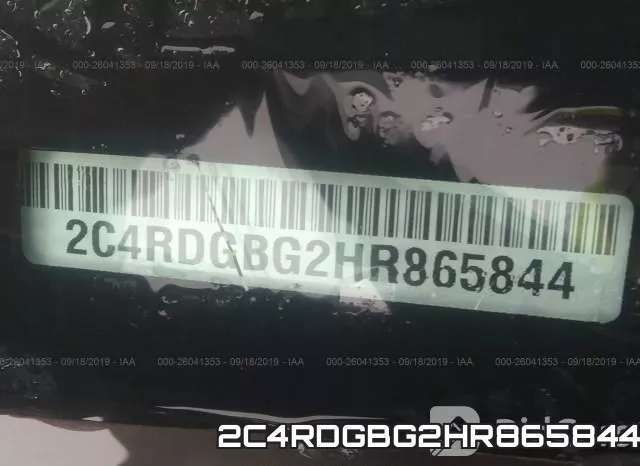2C4RDGBG2HR865844 фото 10